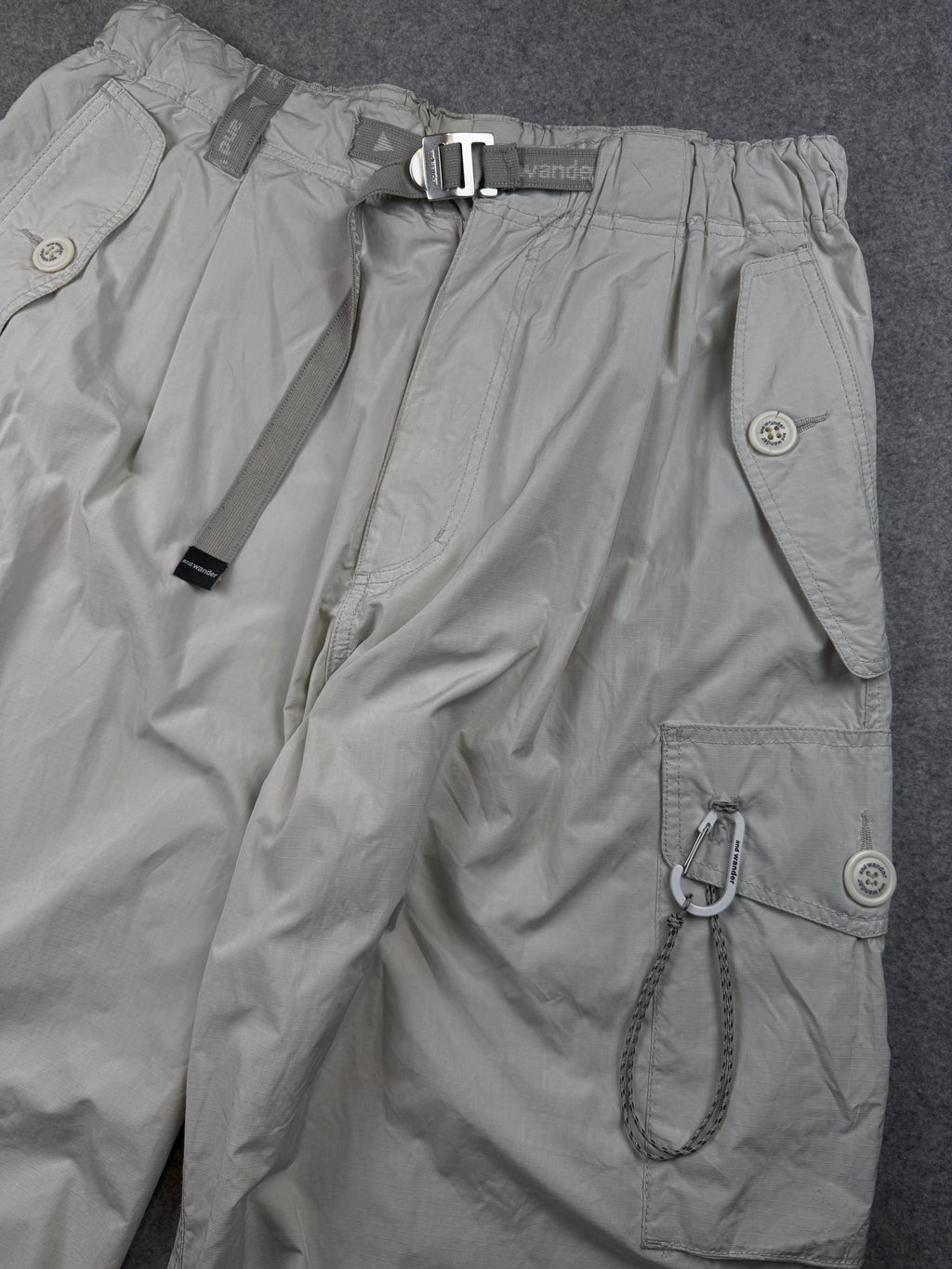 and Wander Oversized Cargo Pants Off-White (USED)