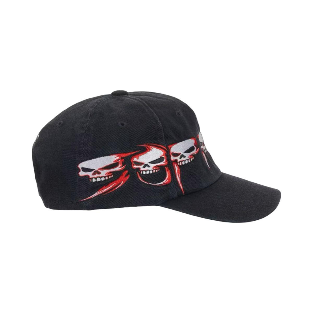 Supreme Skulls Spellout 6-Panel Hat Navy