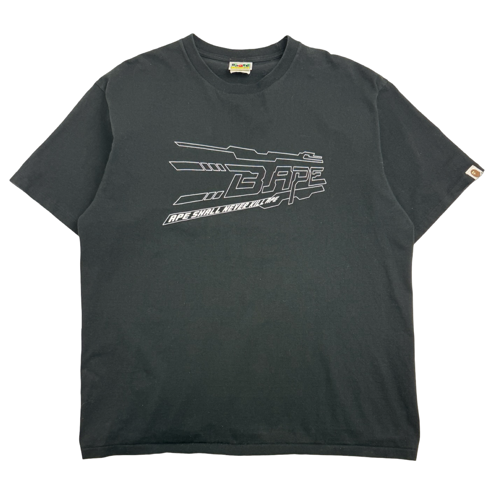 BAPE Package Box #1 Tee Black (USED)