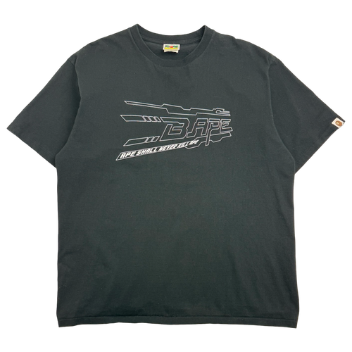 BAPE Package Box #1 Tee Black (USED) | Vintage Clothing Store Canada