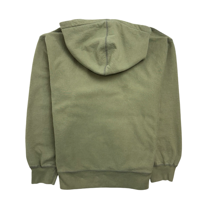 Supreme Cross Box Logo Hooded Light Olive (USED) | Vitnage Clothing Store Canada