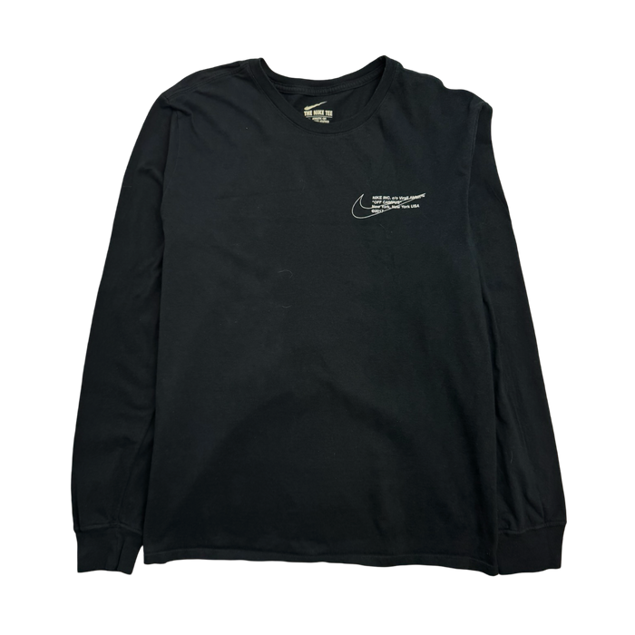 Nike X Off White Virgil Campus Tee Black (USED) | Vitnage Clothing Store Canada