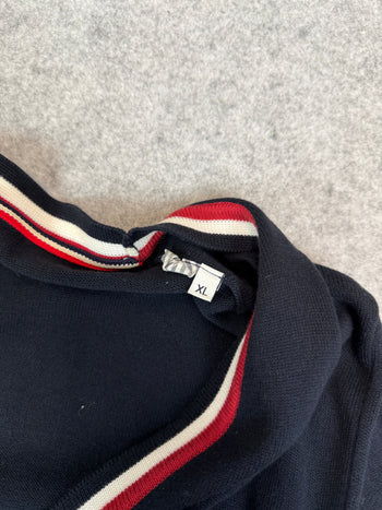 Moncler Gamme Bleu Striped Cardigan Dark Blue (USED)