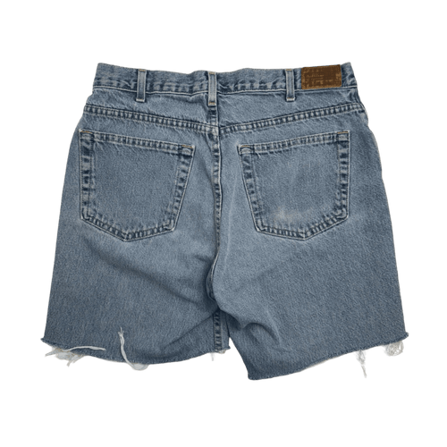 (33) Kirkland Denim Cut-Out Shorts | Vintage Clothing Store Canada