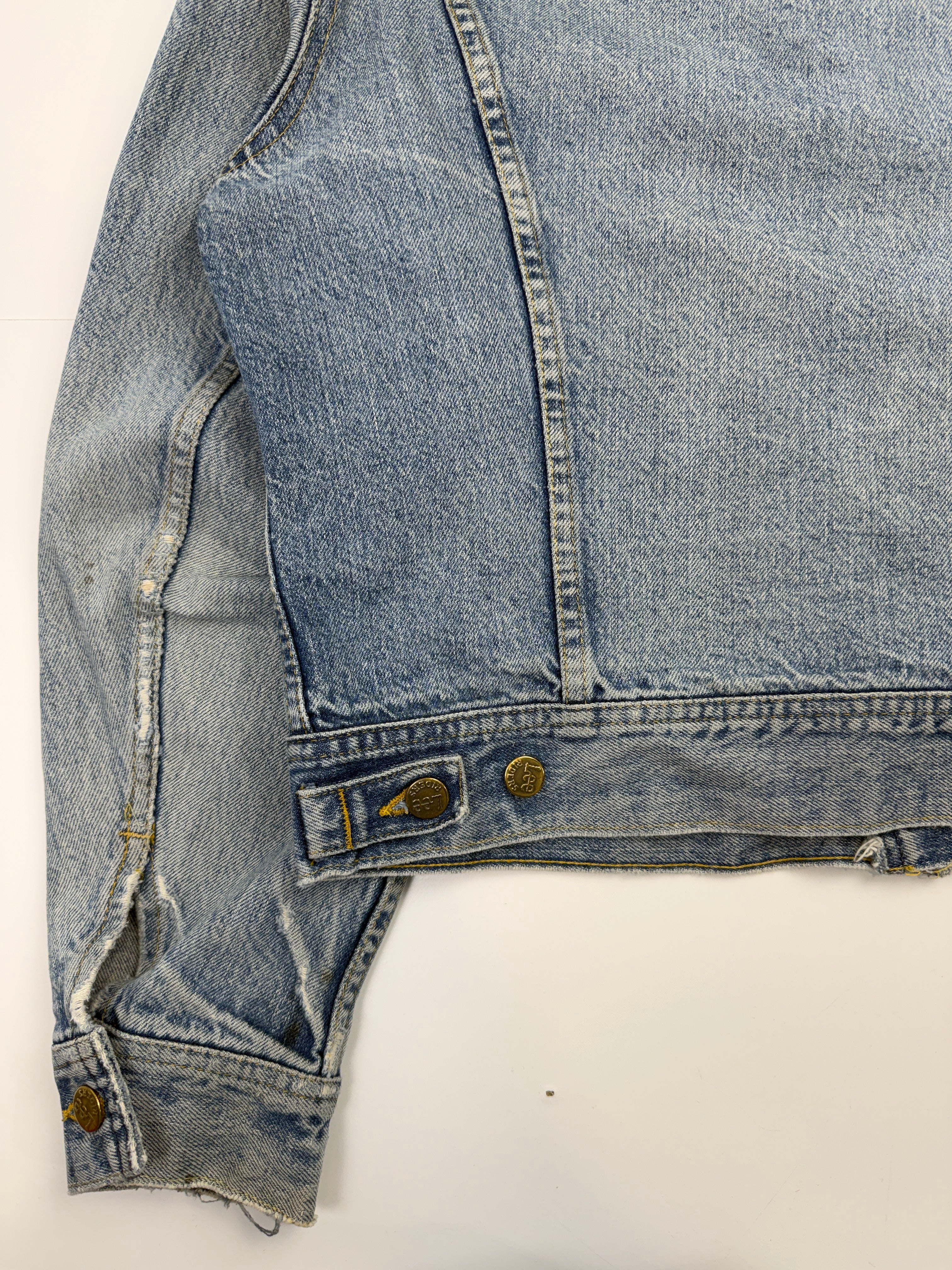Vintage Lee Distressed Denim Jacket