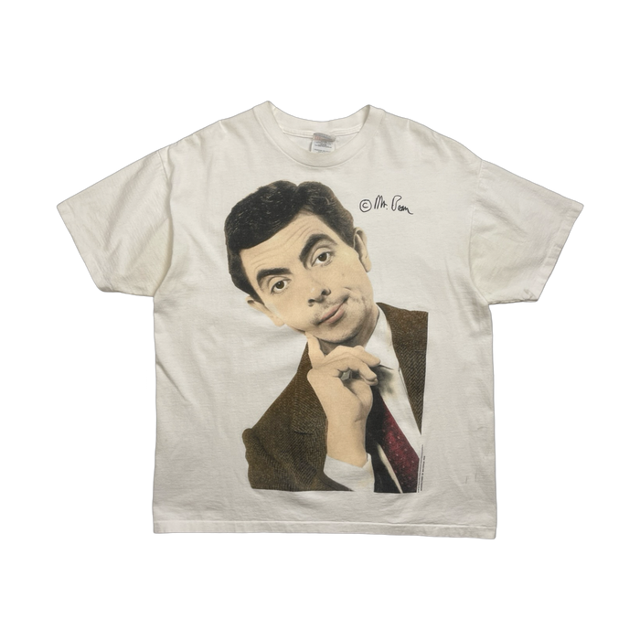 Vintage Mr. Bean Promo Tee White | Vitnage Clothing Store Canada