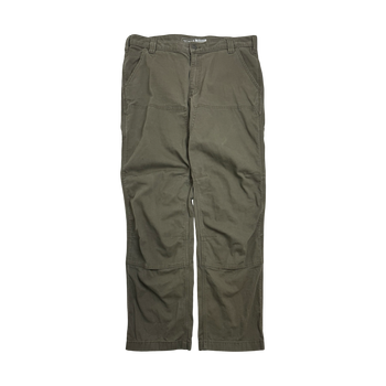 (36) Vintage Carhartt Double Knee Pants Olive