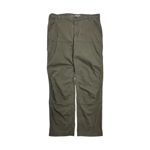 (36) Vintage Carhartt Double Knee Pants Olive | Vintage Clothing Store Canada