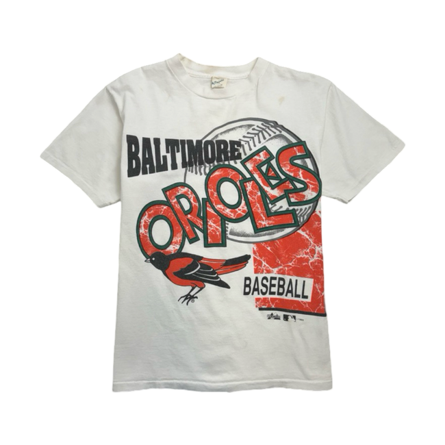 (S) Vintage '93 Baltimore Orioles Tee White