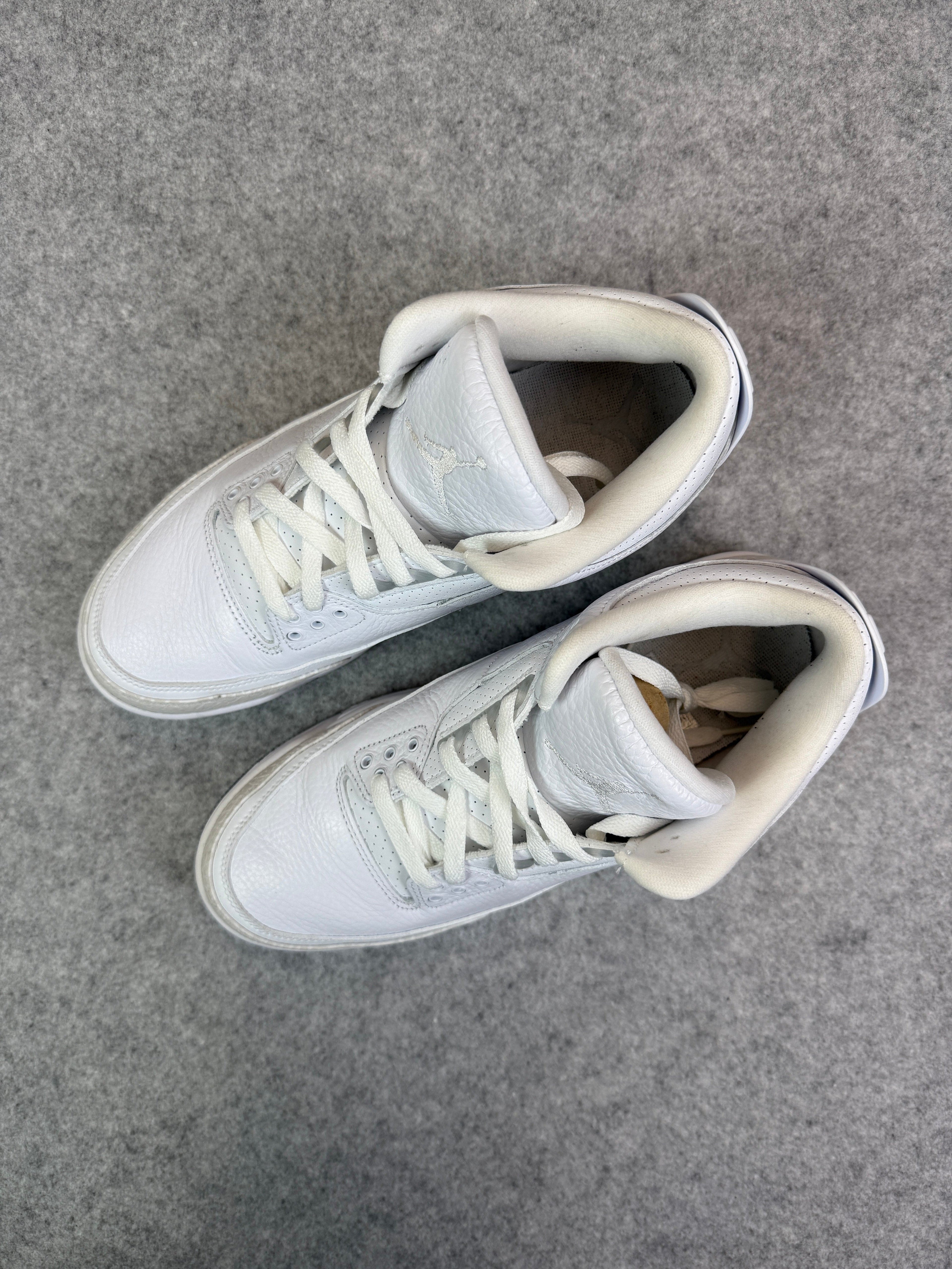 Air Jordan 3 Retro Pure White 2018 (USED)