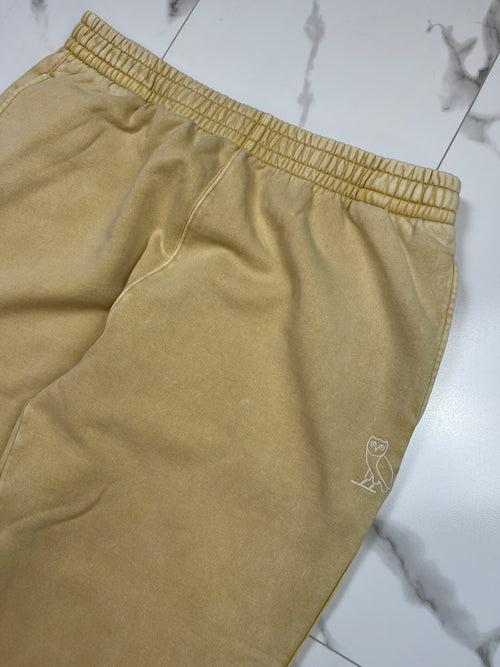 OVO Garment Dyed Open Hem Sweatpants Croissant | Vintage Clothing Store Canada