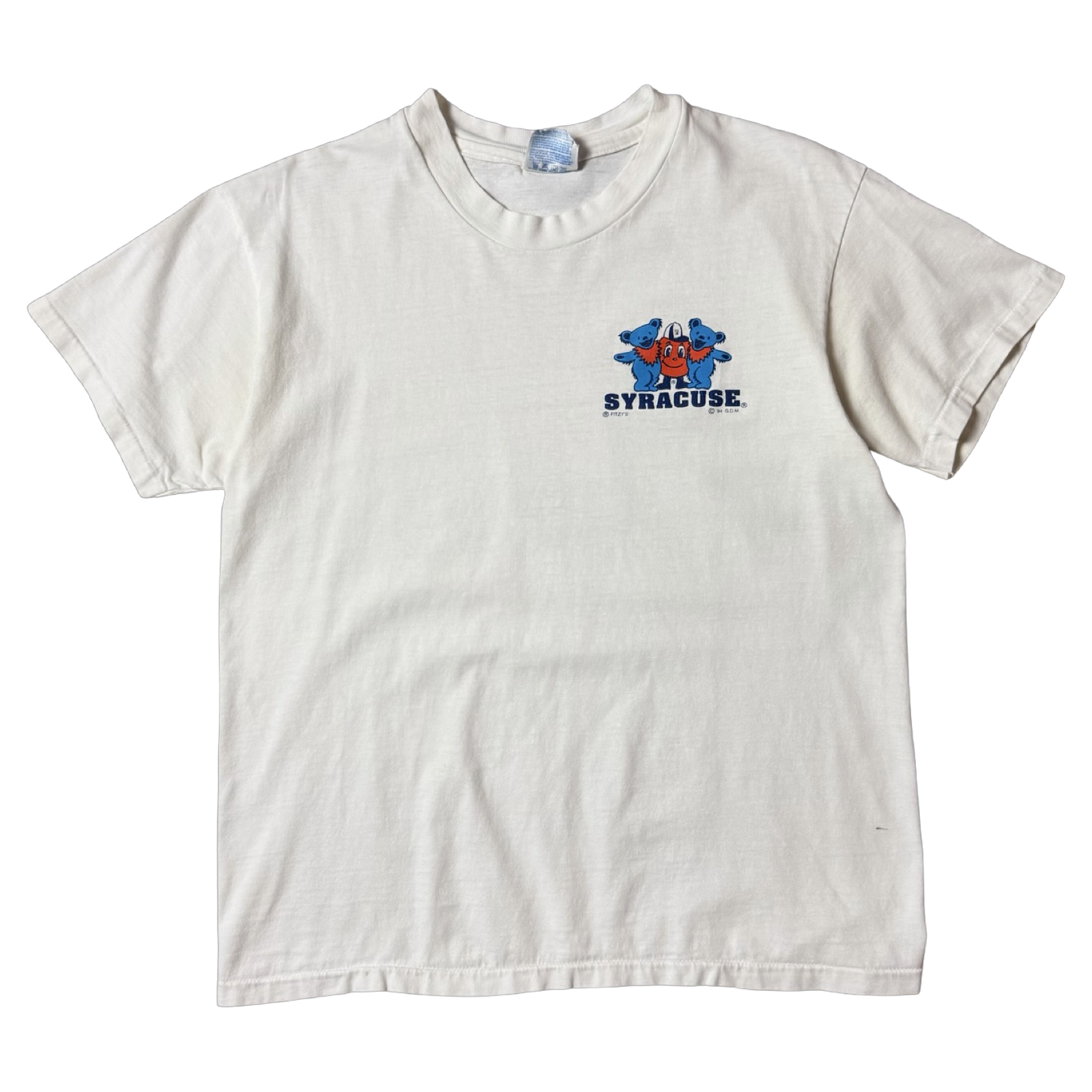 1995 vintage Syracuse x Grateful Dead Tee White