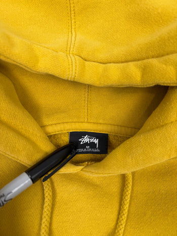 Stussy Basic Pigment Dyed Hoodie Honey (USED)