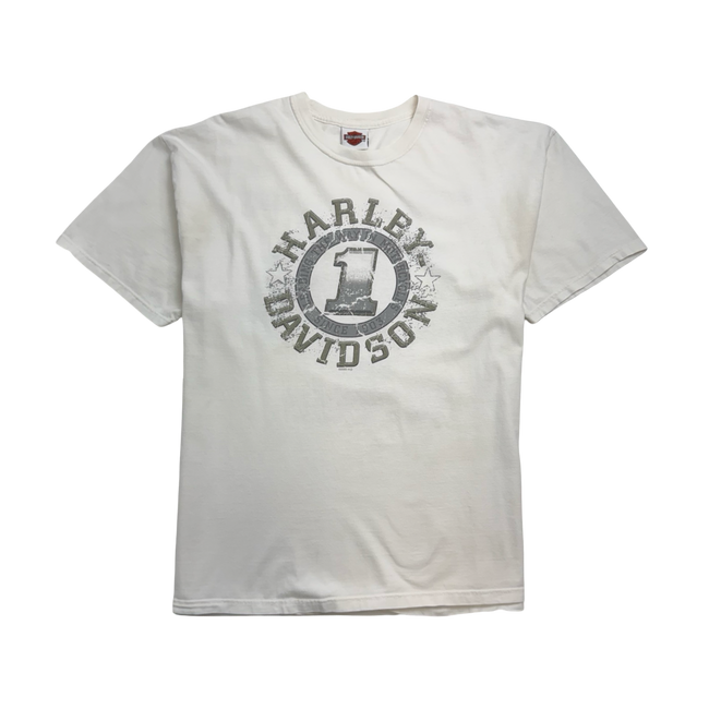 Vintage '05 Harley Davidson Cleveland Tee White