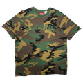 Supreme Intarsia Camo S/S Top Woodland Camo (USED)