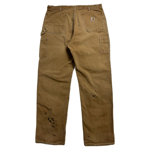 Carhartt Double Knee Carpenter Pants Khaki | Vintage Clothing Store Canada