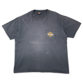 Vintage Harley Davidson Honolulu Hawaii Tee Black