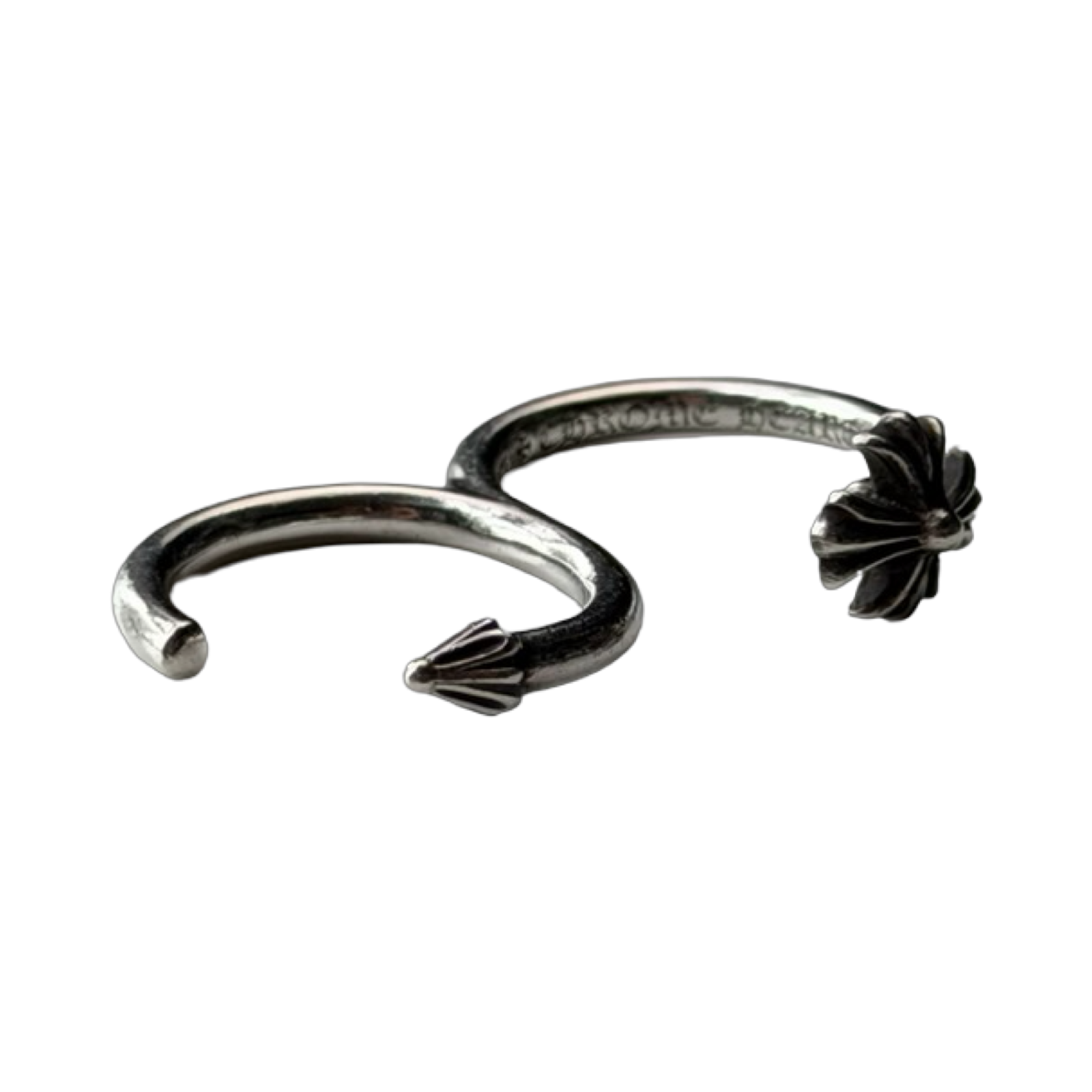 Chrome Hearts Plus Double Ring 9