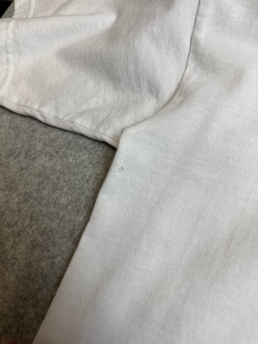 Vintage Chrome Hearts Cross Stamp Pocket Tee White | Vitnage Clothing Store Canada