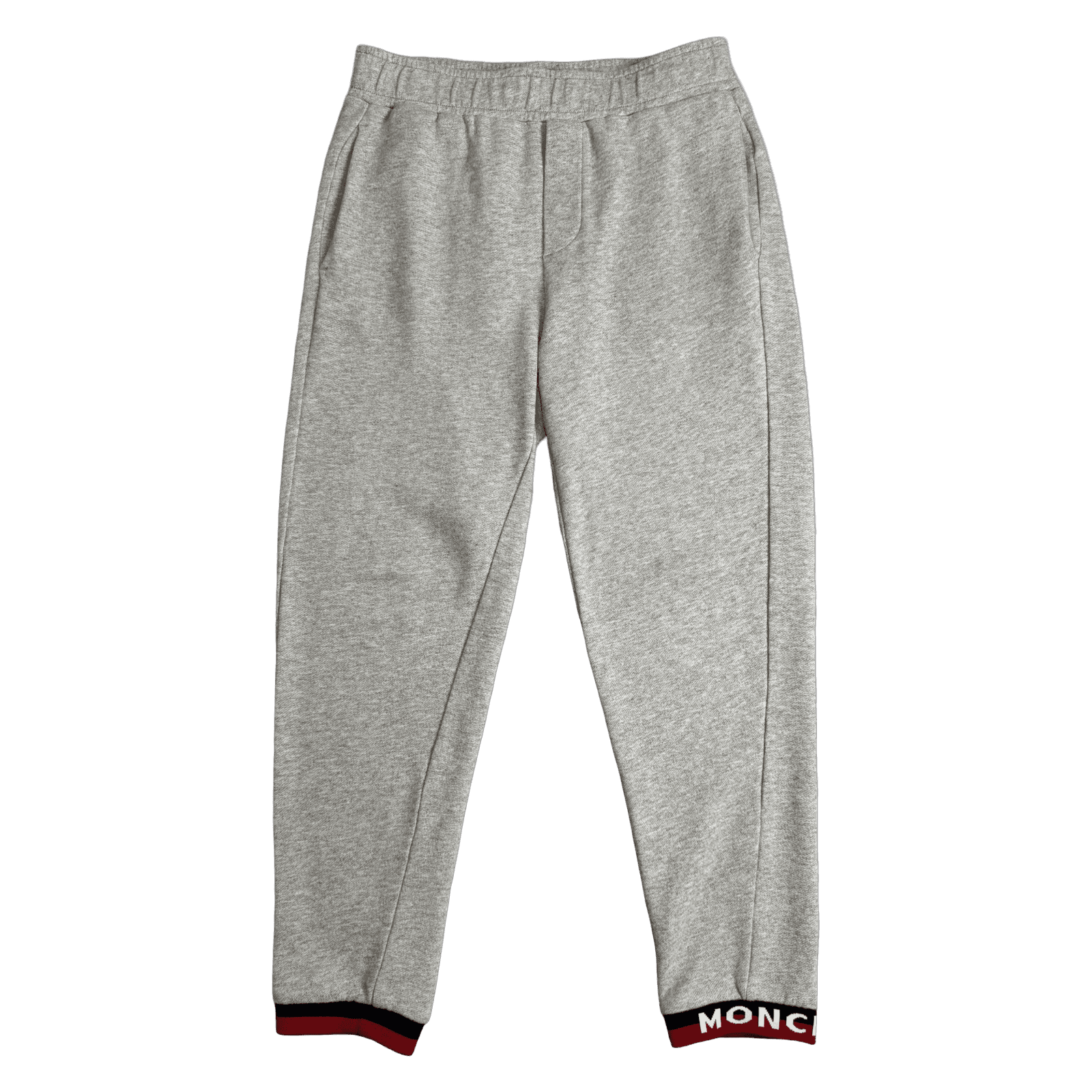 Moncler Cuff Stripe Sweatpants Grey (USED)