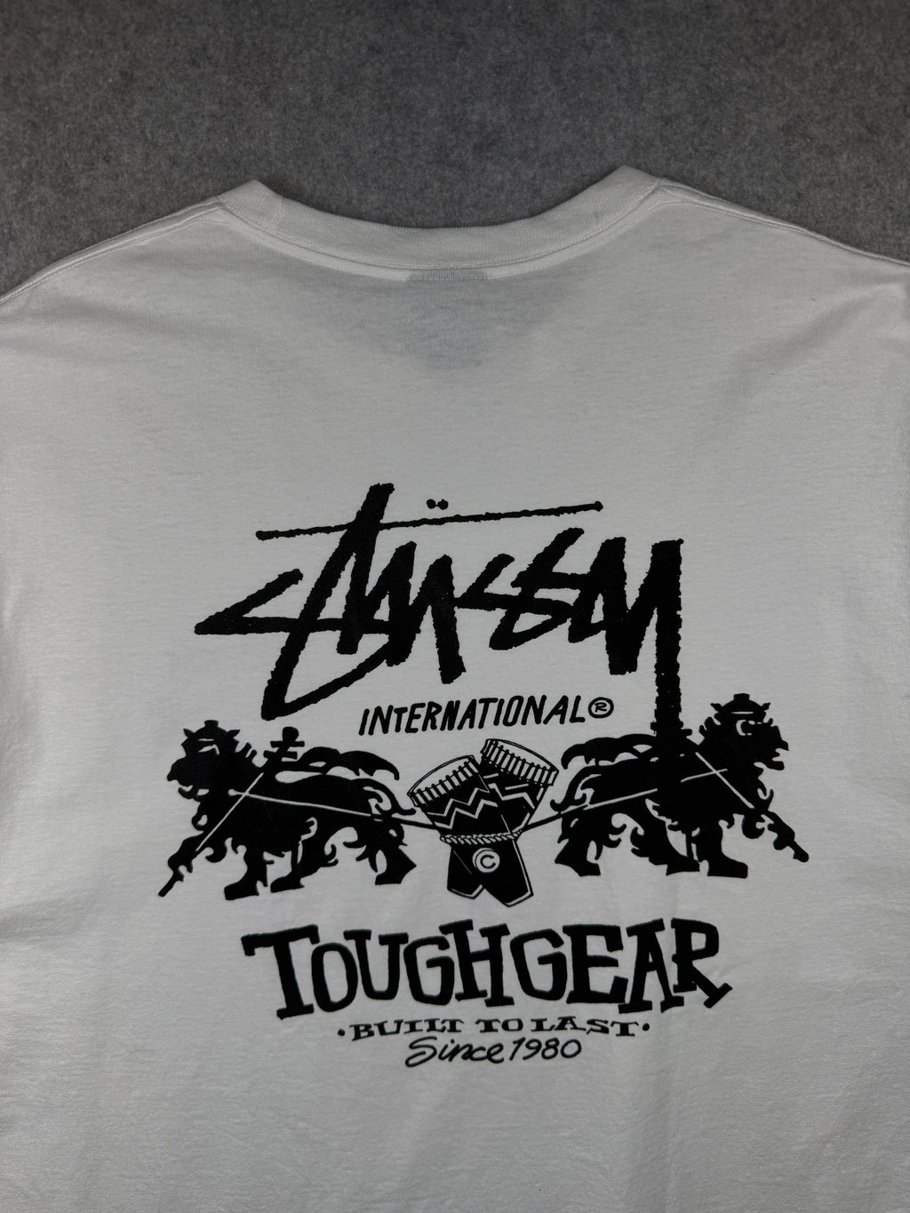 Stussy Tough Gear International Tee White (USED)
