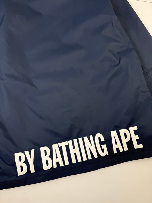 BAPE Ape Head Coach Jacket Navy (USED) | Vitnage Clothing Store Canada