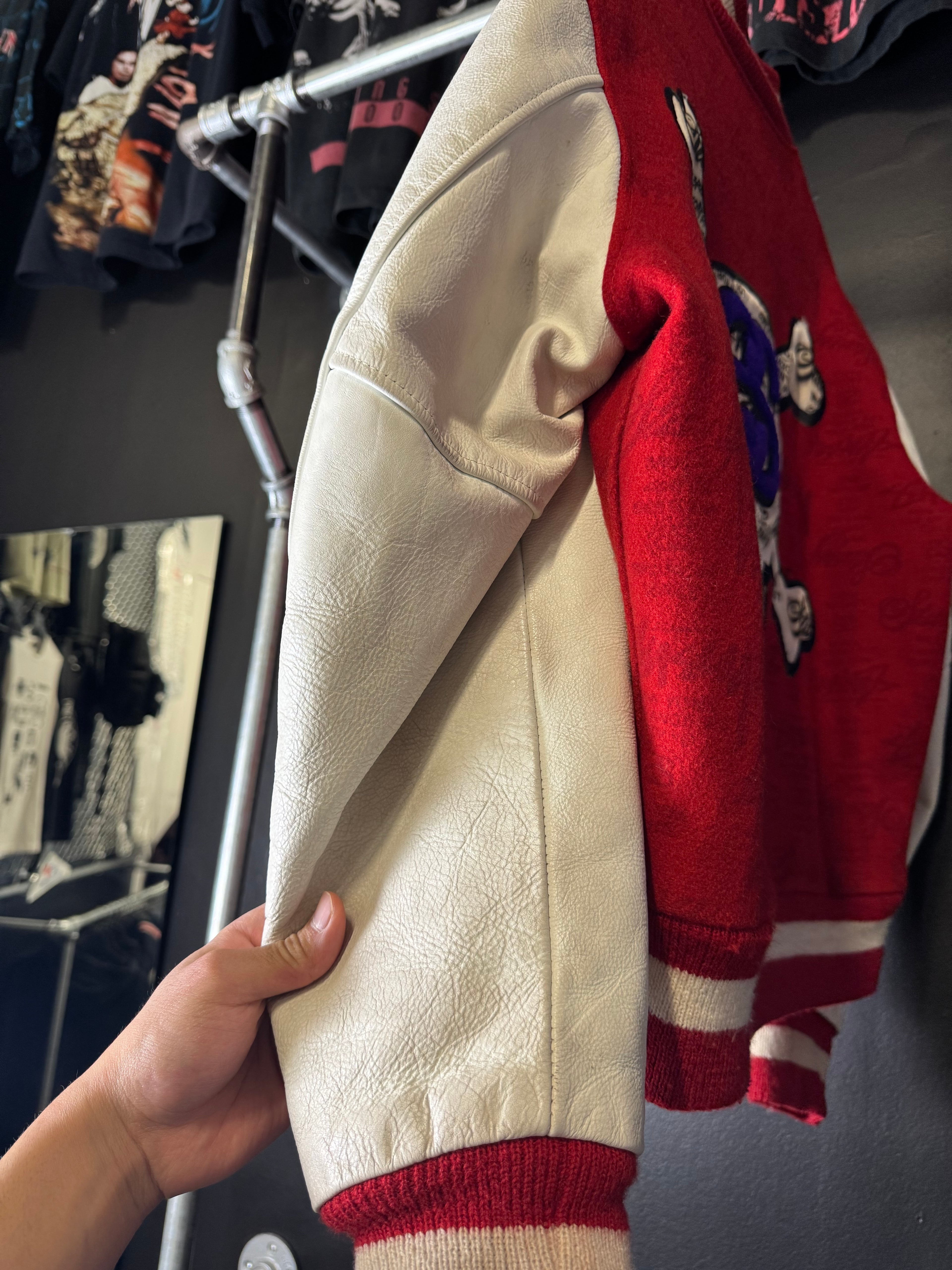 Vintage Stussy world tour varsity jacket #783/1000
