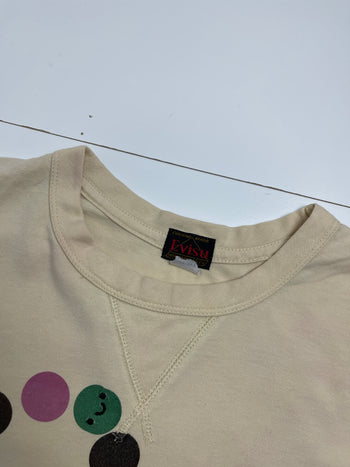 (M) Vintage Evisu Tee Peach