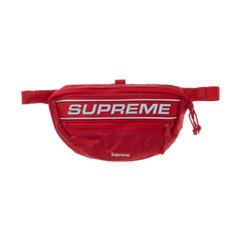 Supreme Logo Waist Bag Red FW23