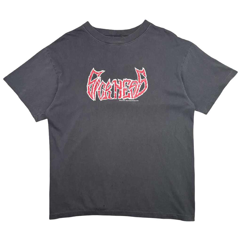 Vintage 90's Sickness Dead F*ck Tee Black