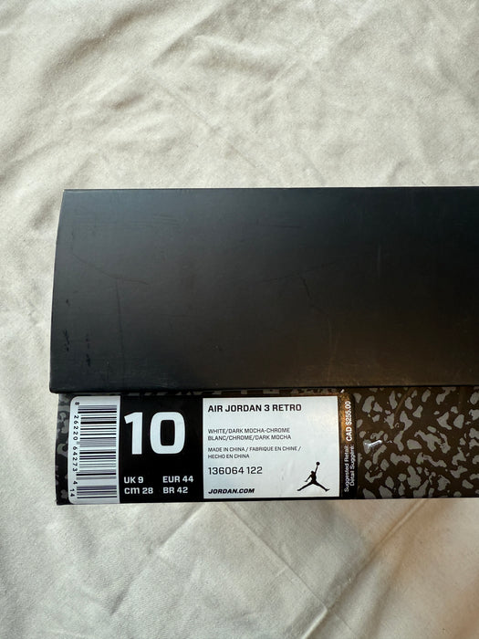 Air Jordan 3 Retro Mocha 2018 (USED) | Vitnage Clothing Store Canada