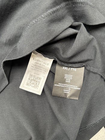 Fear Of God Essentials Logo L/S Tee Black (USED)