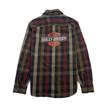 Vintage Harley Davidson Button-up