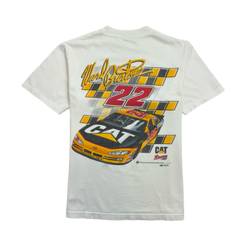 (S) Vintage '01 Ward Burton Nascar Tee White