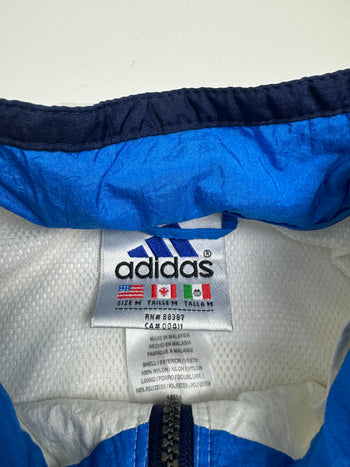 (L) Vintage 90s Adidas Windbreaker Jackets Multi