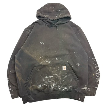 Carhartt Painted Pullover Hoodie Black