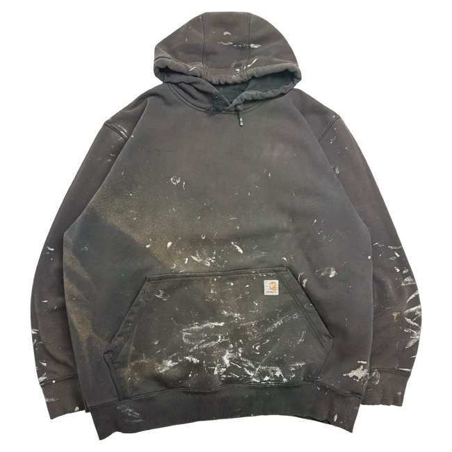 Carhartt Painted Pullover Hoodie Black