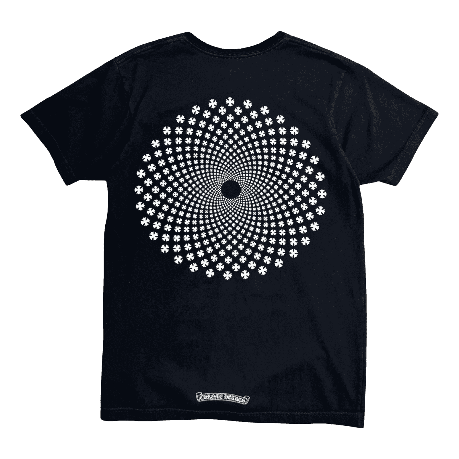 Chrome Hearts Kaleidoscope Cross Pocket Tee Black