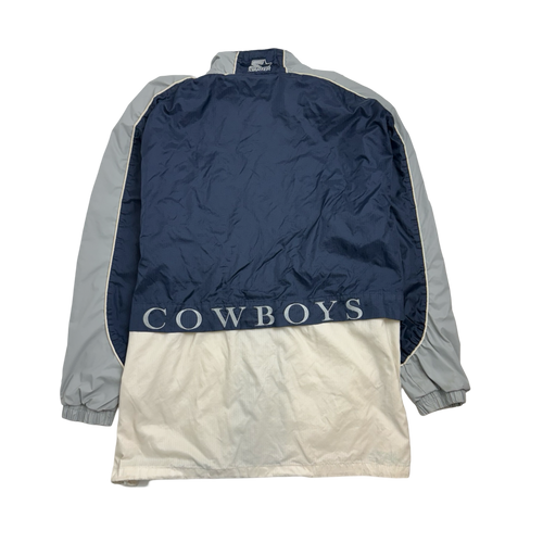 (L) Vintage Dallas Cowboys Windbreaker Zip-Up Jacket | Vintage Clothing Store Canada