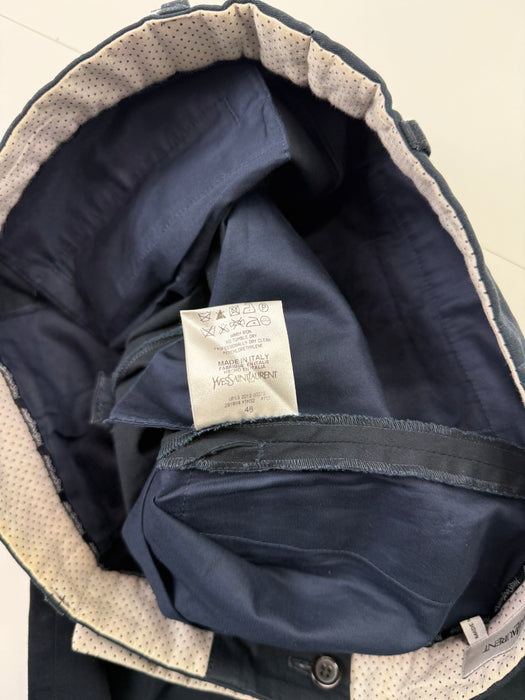 Yves Saint Laurent Dress Pants Navy | Vitnage Clothing Store Canada