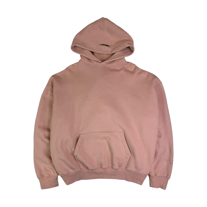 Fear of God Essentials 3M Logo Pullover Hoodie Blush (USED) | Vitnage Clothing Store Canada