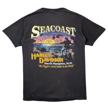 Vintage Harley Davidson Seacoast Tee Black