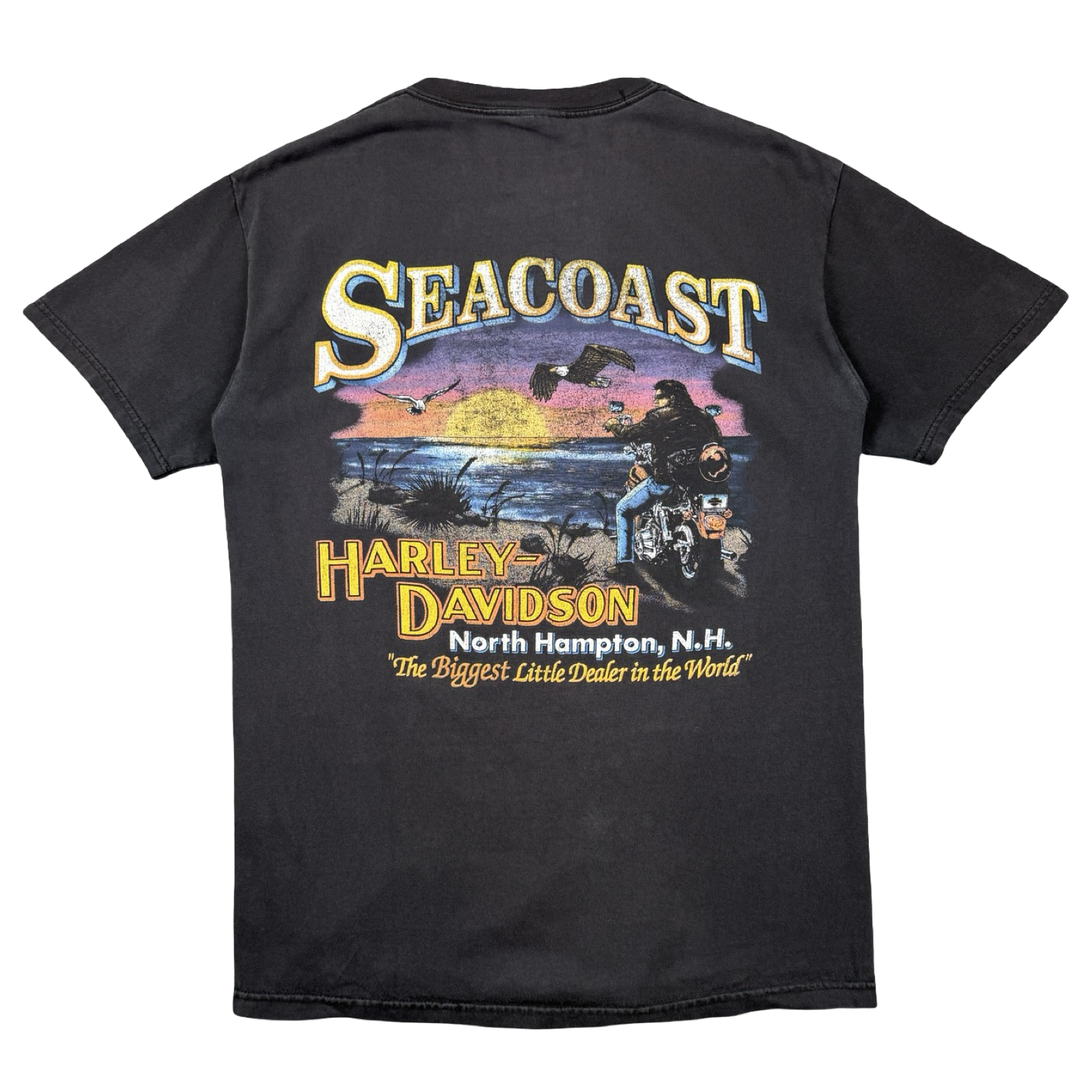 Vintage Harley Davidson Seacoast Tee Black