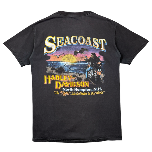 Vintage Harley Davidson Seacoast Tee Black | Vintage Clothing Store Canada