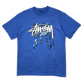 Vintage Stussy Drip Tee Blue