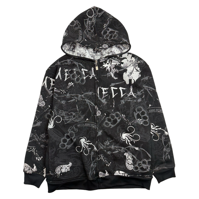 2000s Mecca Full Zip Reversible Hoodie