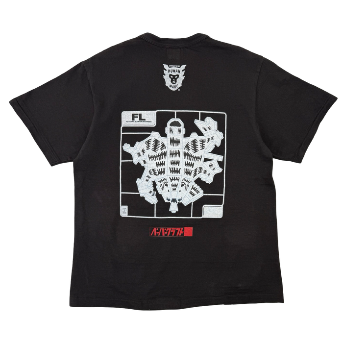 Human Made x Futura Polar Bear Tee Black (USED) | Vitnage Clothing Store Canada