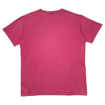 Vintage Harley Davidson Bike Flame Tee Magenta