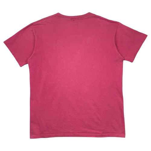 Vintage Harley Davidson Bike Flame Tee Magenta | Vintage Clothing Store Canada