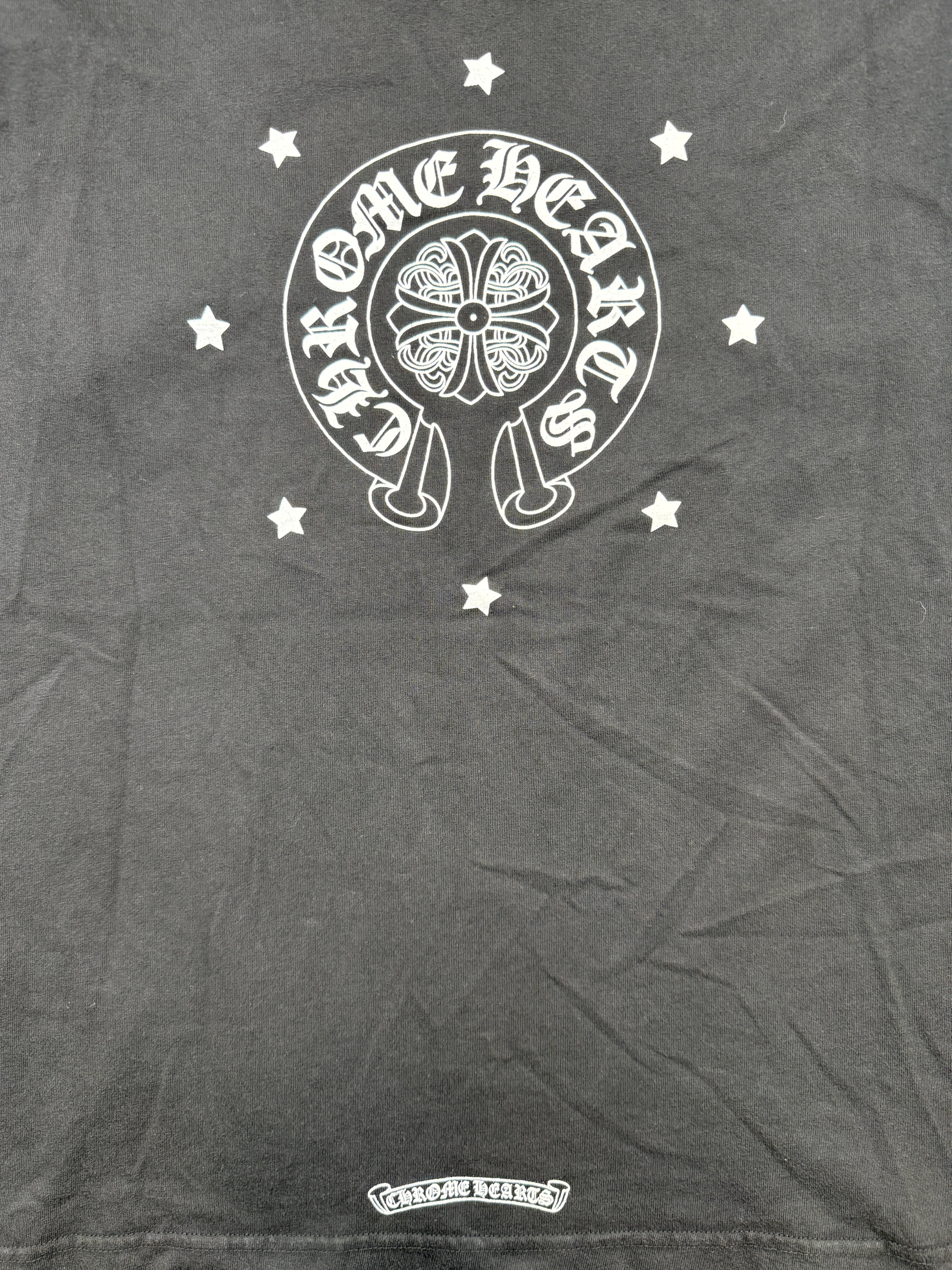 Vintage Chrome Hearts Malibu Exclusive Stars L/S Tee Black
